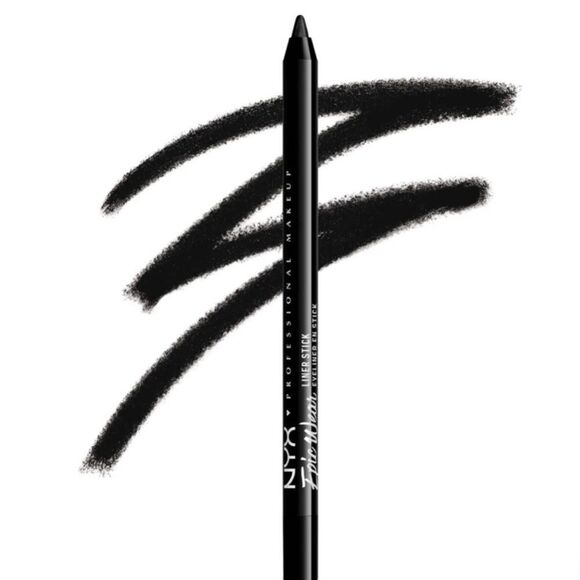 🦋Bundle 5 🦋 for $25.  NYX Pitch Black Eyeliner Pencil New FullSz - Picture 1 of 6